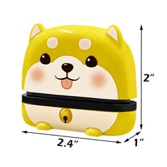 Ogelz Customized Name Stamp For Clothes-Cute Animal Dog Personalised For Adult Kids Daycare Stickers Tag Label Preschool Nursing Home Washable Dryer Safe