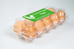 Ogelz 40Pcs Customized Farm Fresh Egg Carton Packaging Labels Stickers Set Personalized for Chicken Duck Stickers Extra Stciky 2X4 Inch Rectangle Green (R03)
